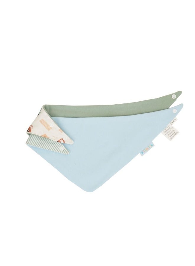 All4Ella Bandana Bibs 2 Pack - Blue Trucks - Image 2