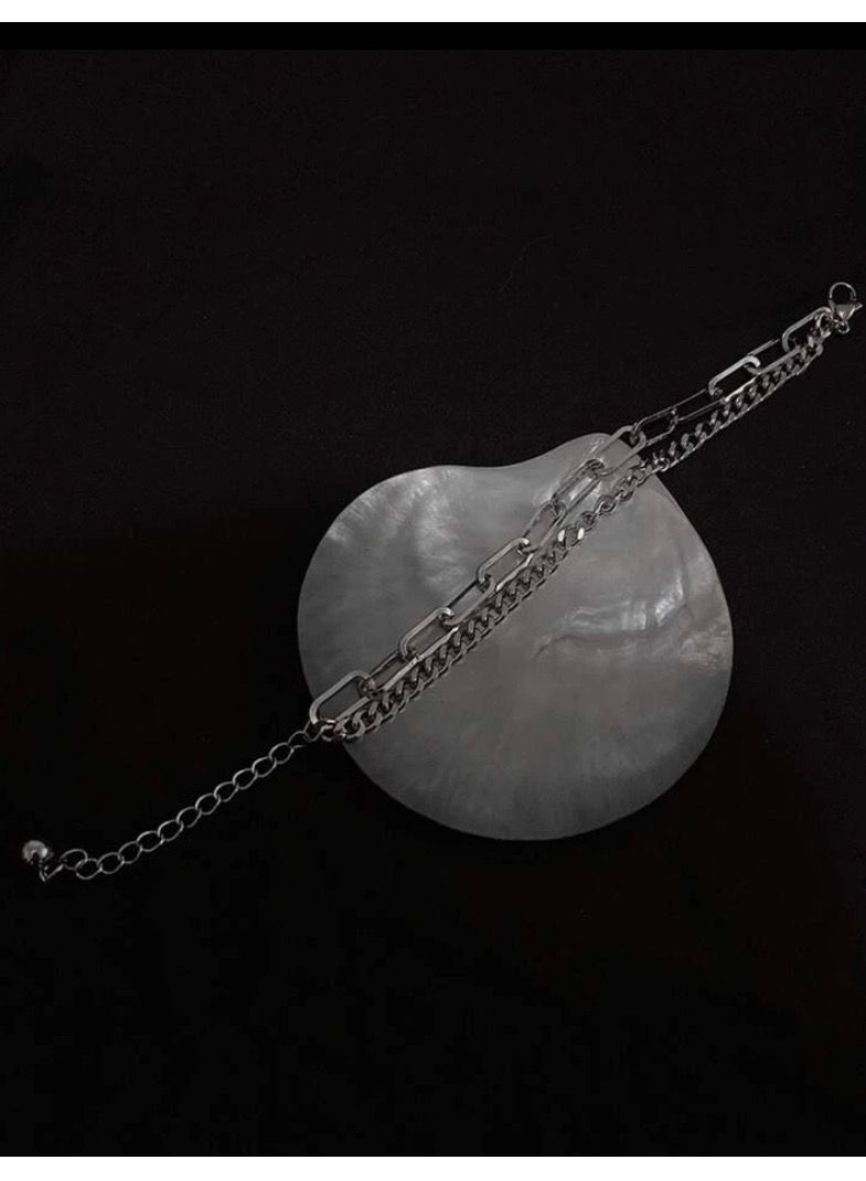 جوليري إيفريداي اسوارة رجالية من الاستانلس ستيل مقاس 19.5سم يمكن تكبيرها الى 24.5 سم - Image 2