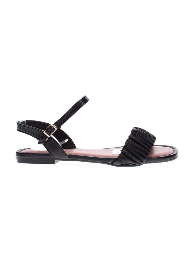 MOLECA Embellished Open Toe Flat Sandals - Image 1