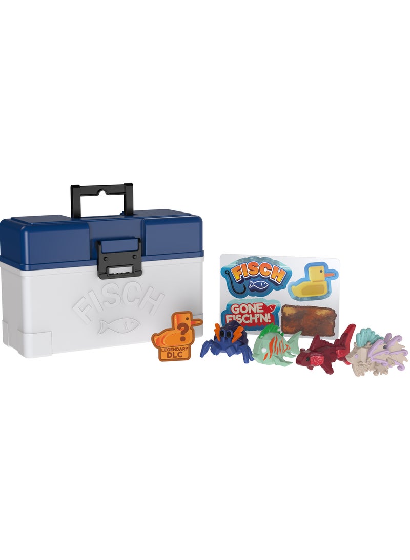 PhatMojo Fisch Collectible Micro-Figure 4-in-1, Assorted 1 Pack (Style & Color May Vary) | DLC Code Included! | Surprise Figure | Mini Collectible Figures | Perfect for Kids and Collectors. - Image 2