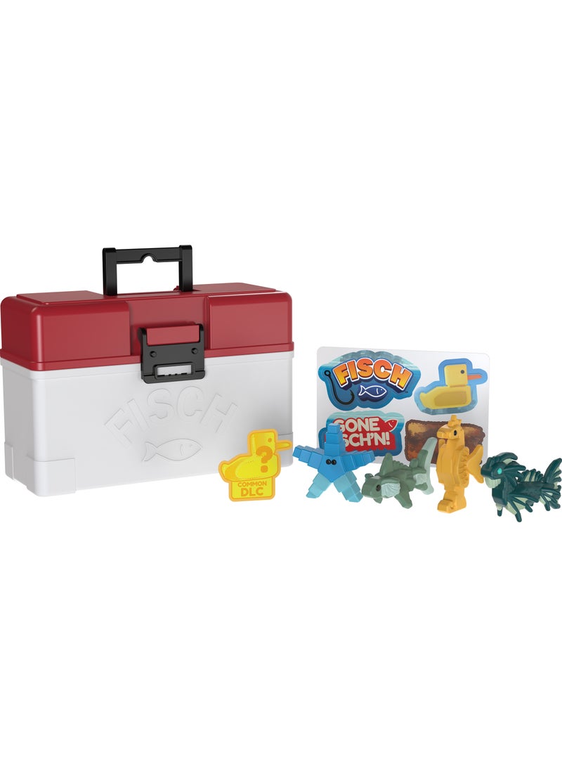 PhatMojo Fisch Collectible Micro-Figure 4-in-1, Assorted 1 Pack (Style & Color May Vary) | DLC Code Included! | Surprise Figure | Mini Collectible Figures | Perfect for Kids and Collectors. - Image 5