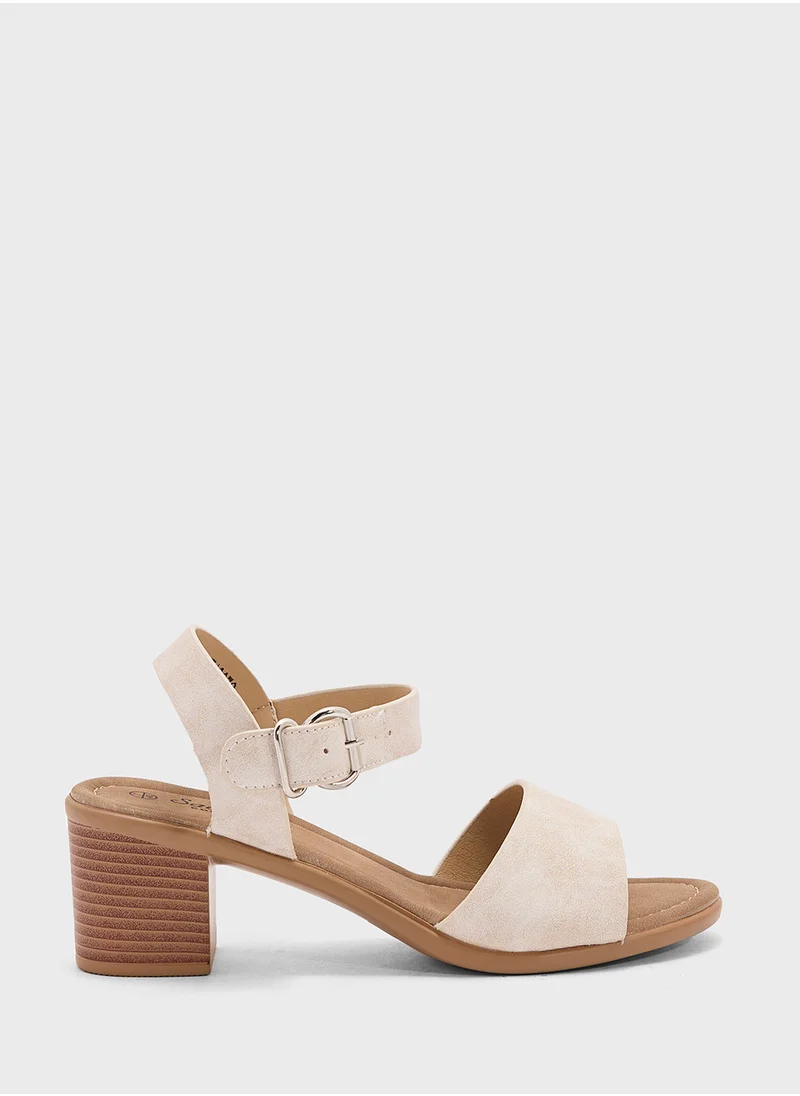 Ginger Low Heel Casual Sandal