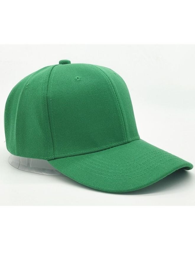 SARAOONT Classic Kelly Green Polyester Baseball Cap - Adjustable Unisex Dad Hat for Running, Workouts, and Outdoor Activities in All Seasons  - Image 3
