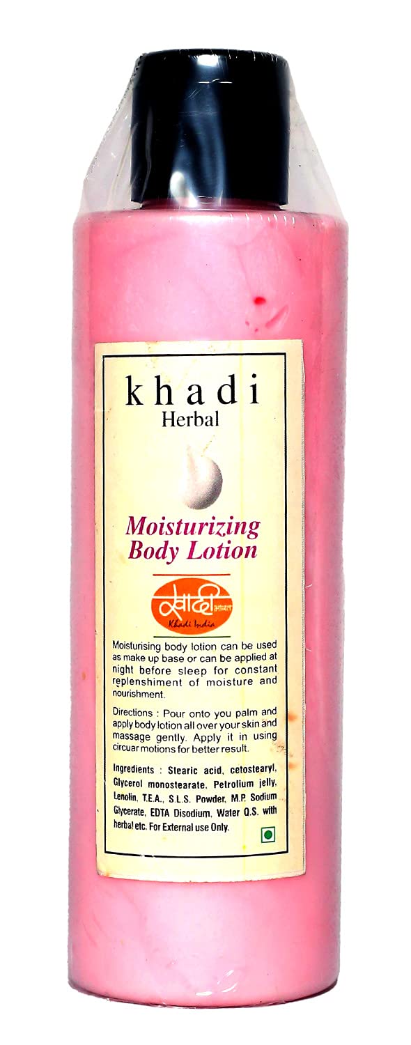 Khadi Natural Herbal Khadi Natural Herbal Moisturising Lotion for Face  Body  Hydrating Nourishing Moisturizer for Normal  Dry Skin  NonSticky Paraben Free 200 ml - Image 1