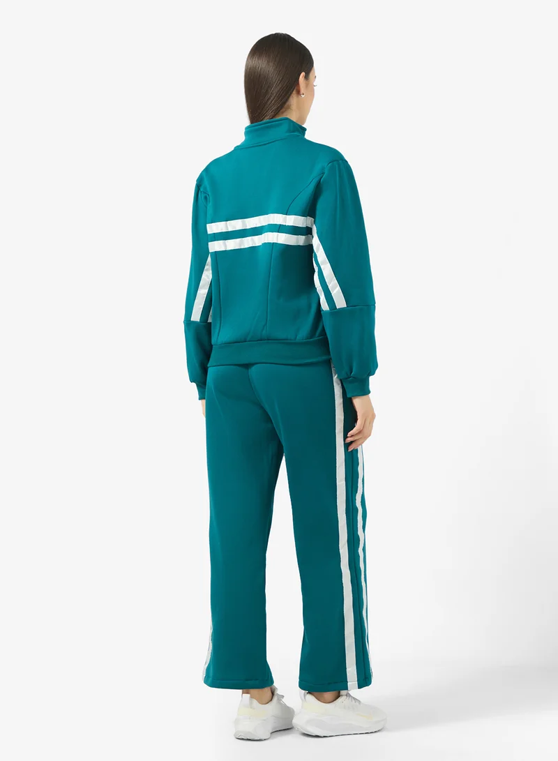 FRWD Zip Up Colorblock Athletic Tracksuit