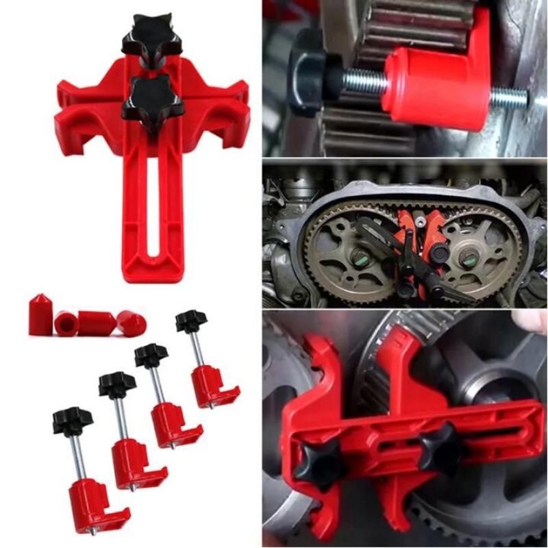 Car camshaft fixing tool change timing belt change engine locking tool Red - Image 3