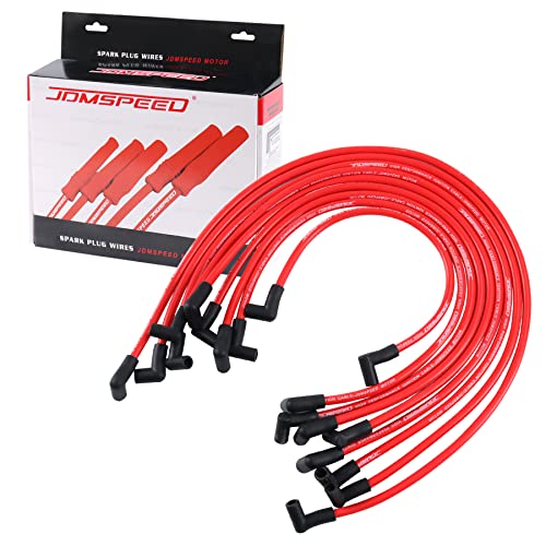 JDMSPEED New 10.5mm Spark Plug Wire Set Replacement for HEI SBC BBC 350 383 454 Electronic - Image 1