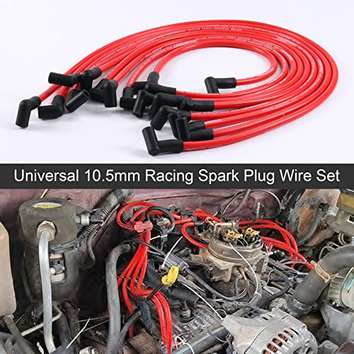 JDMSPEED New 10.5mm Spark Plug Wire Set Replacement for HEI SBC BBC 350 383 454 Electronic - Image 5