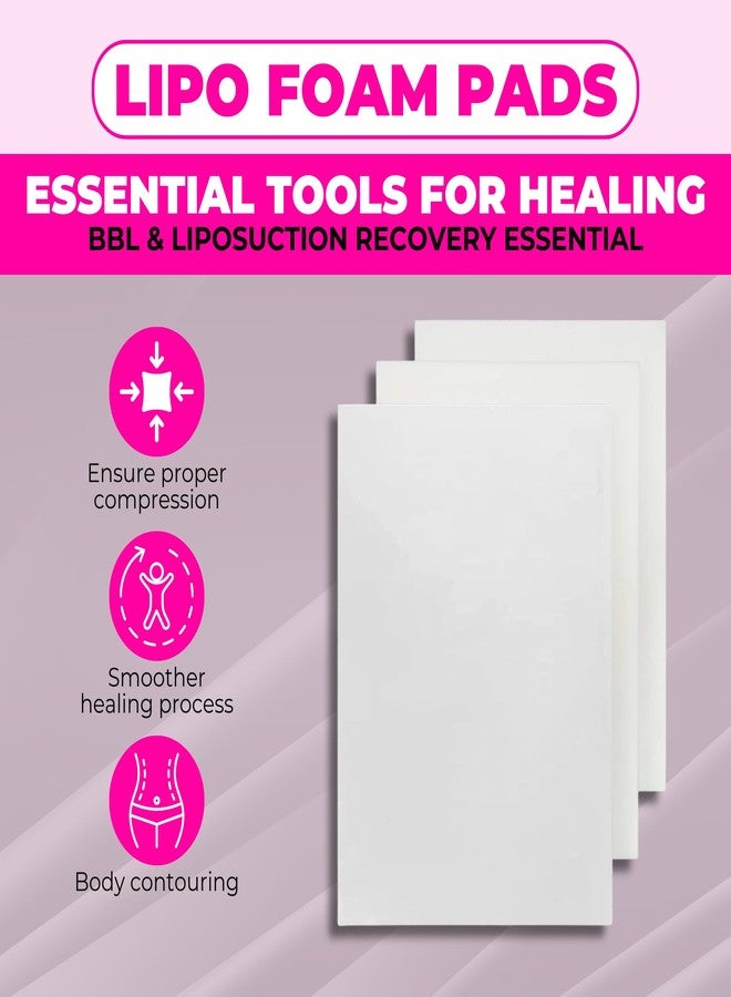 bombshell booty pillow 3 Pcs Lipo Foam Board Post Surgery 360, Ab Board Lipo Foams Tummy Tuck, Lipo Foam Pads Boards For Lipo Recovery, Abdominal Board Abdominal Compression Board - Image 2