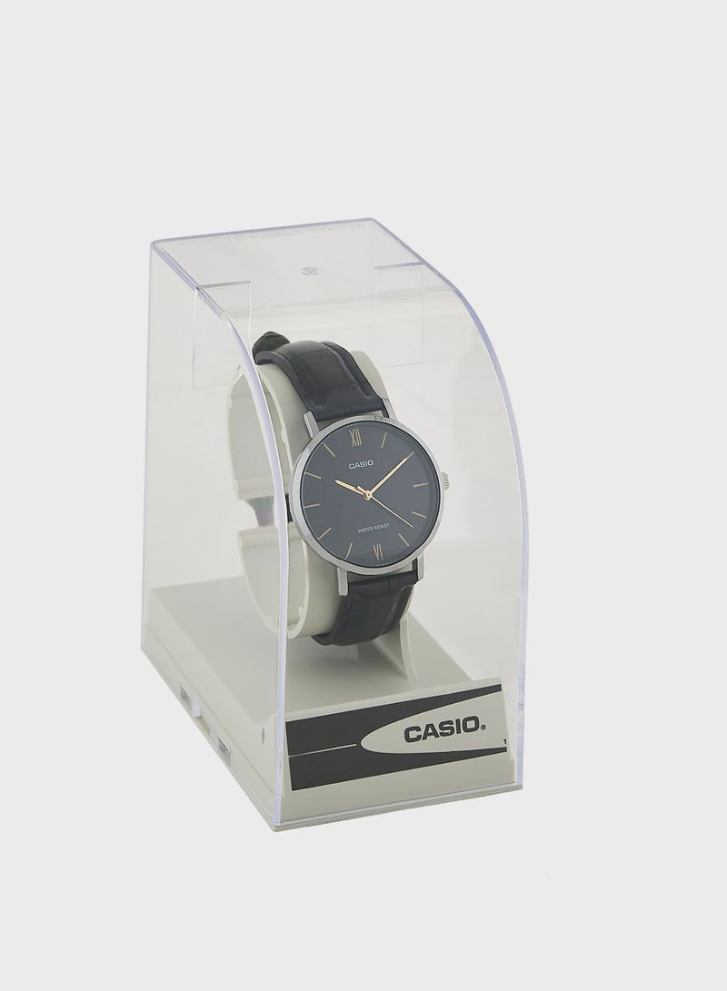 CASIO Pu Strap Analog Watch - Image 5