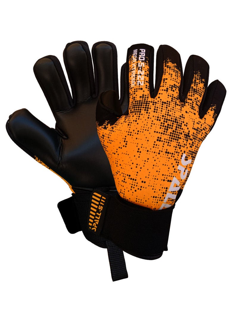 سبال قفازات حارس المرمى سبال للشباب والكبار لحماية الأصابع وطبقة مزدوجة من معصم اليد عالية الجودة قفازات حارس المرمى من اللاتكس للرجال والنساء - Image 1