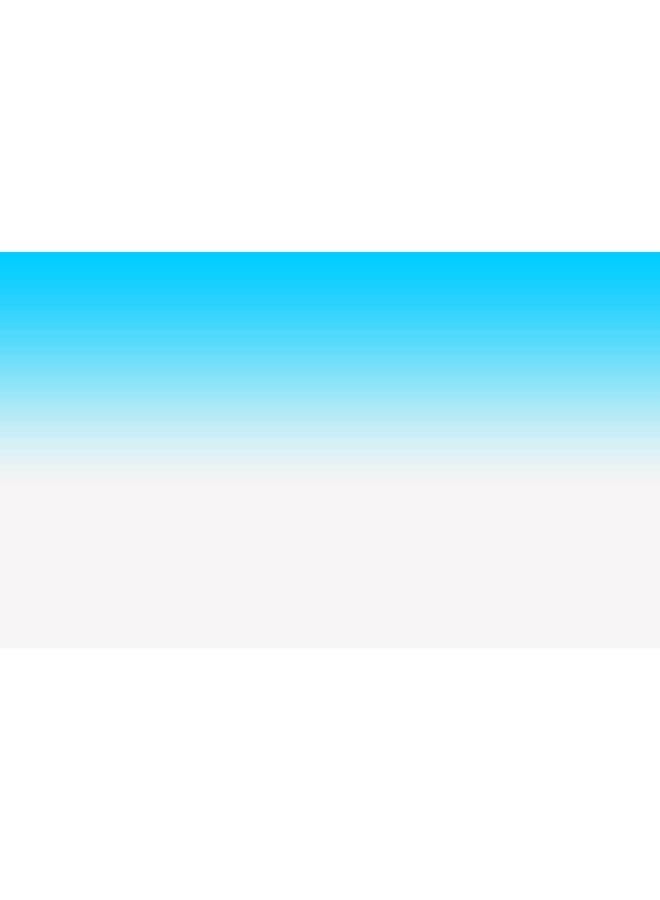 Generic Blue White Aquarium Background Sticker  - Image 3