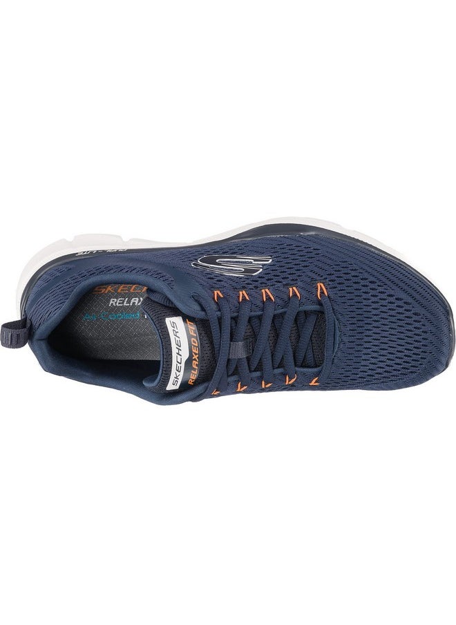 SKECHERS - Skechers Men's Equalizer 3.0 Sneakers (52927-NVOR, Blue, NVY/Orng, 10 UK, 11 US) - Image 1
