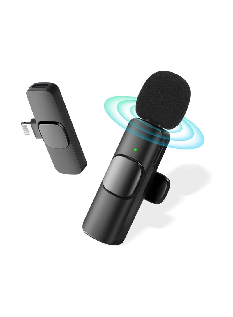 2 in 1 iphone or type-c Wireless Lavalier Microphone For IPhone, Plug Play, Portable Audio Video Recording Mic for Youtube, Live Stream, Vlog, Interview, Laptops PC - Image 3