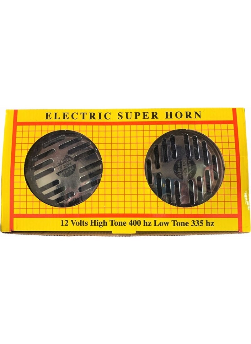 Motorcu Aziz Aslan Biker Aziz Aslan Hella Horn 12V Nickel Plated (Small)  - Image 2