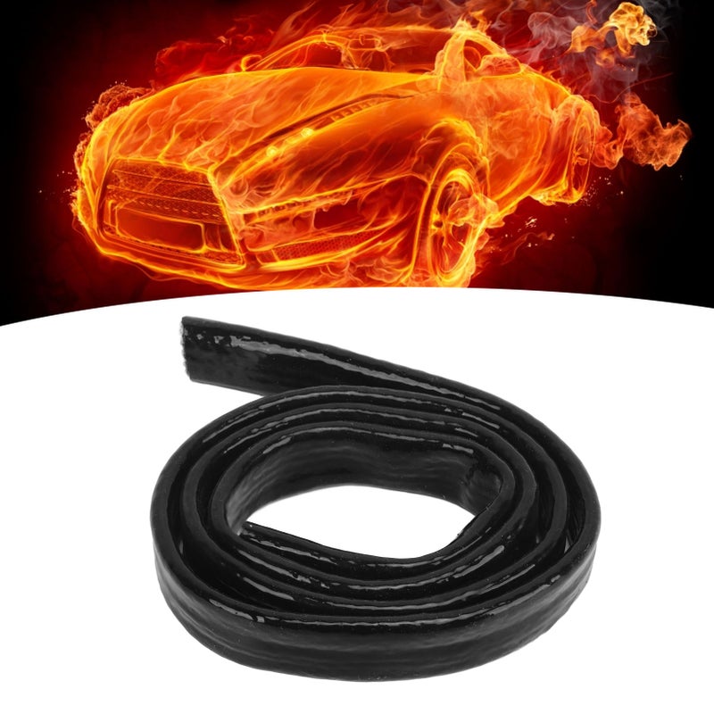 Oil Fuel Line Fire Sleeve Silicone Automotive Hose Lines Heat Shield Thermo Armor Heat Protection Wire Sleeving 8AN - Image 2