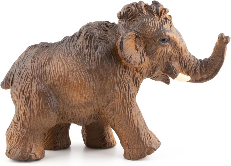 Papo Young Mammoth Figure - Realistic Brown Toy for Imaginative Play - Image 1