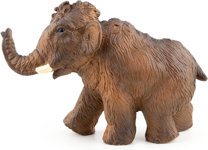 Papo Young Mammoth Figure - Realistic Brown Toy for Imaginative Play - Image 2