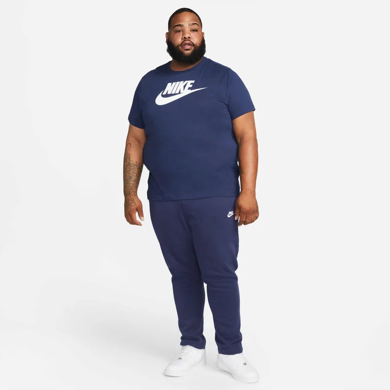 Nike Blue Men's Sportswear Icon Futura T-Shirt for Men | Best Price UAE