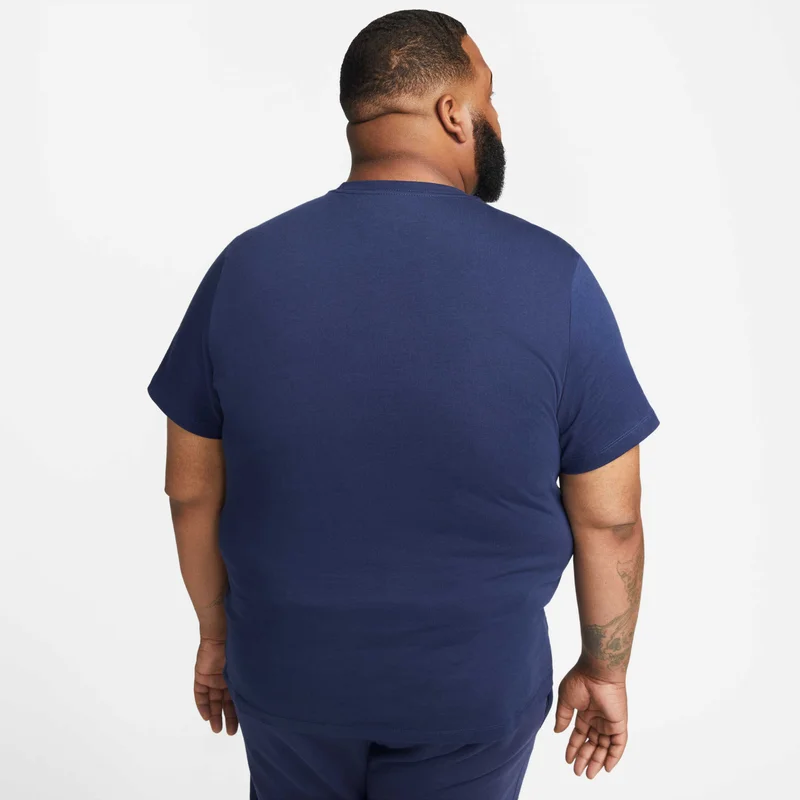 Nike Blue Men's Sportswear Icon Futura T-Shirt for Men | Best Price UAE