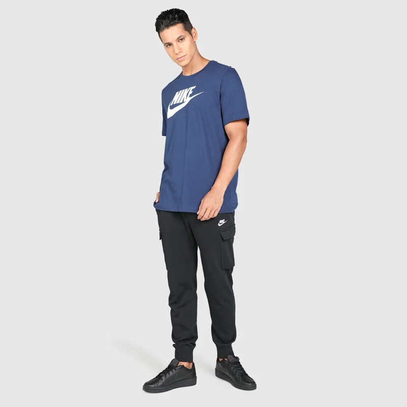 Nike Blue Men's Sportswear Icon Futura T-Shirt for Men | Best Price UAE