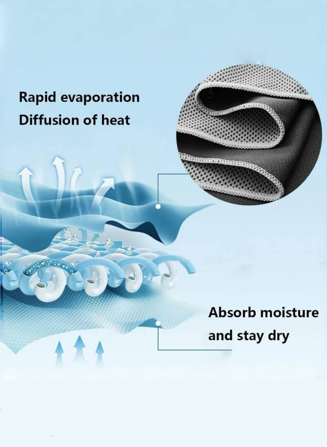 Cooling Gym Towels with Silicone Sleeves – Soft Microfiber for Sport, Camping & Swim - Image 4