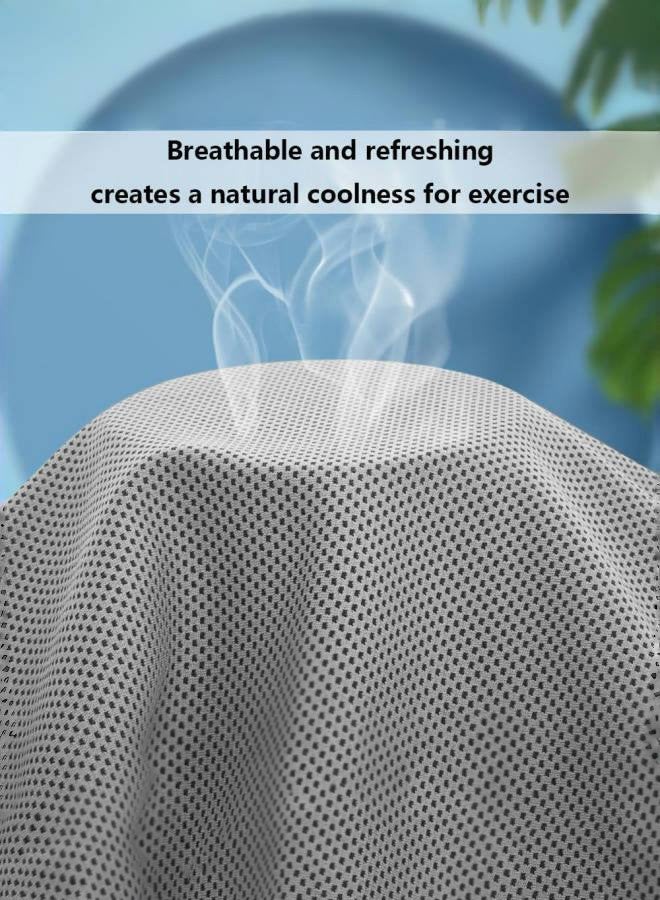 Cooling Gym Towels with Silicone Sleeves – Soft Microfiber for Sport, Camping & Swim - Image 5