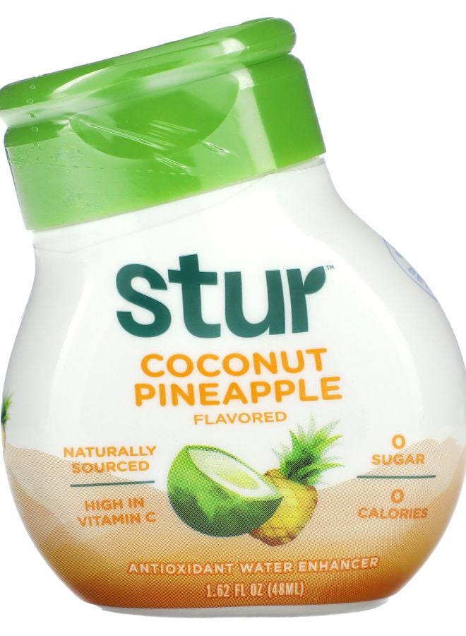Antioxidant Water Enhancer Coconut Pineapple 1.62 fl oz (48 ml)