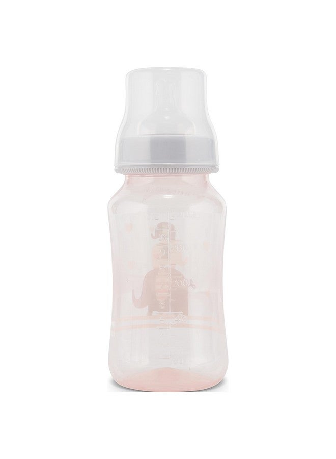Cudlie Premium 2-Pack Baby Bottles - 11 Ounce, Hourglass Shape, Fun Boys and Girls Prints, Clear Cover - BPA-Free - Image 4