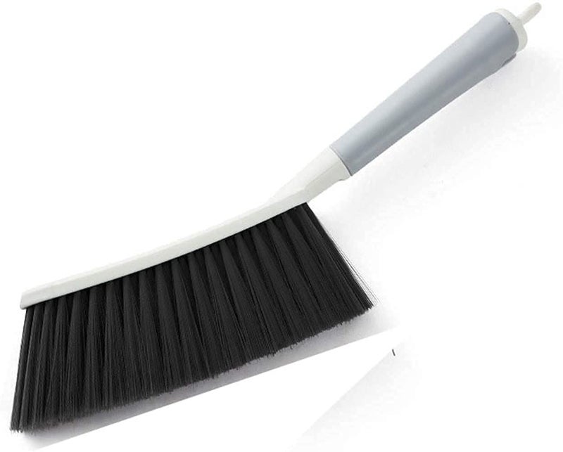 KPNG Soft Bristle Cleaning Brush Hand Brushs Bed Hair Dust Removal Scrubber Cleaner for Family Trip Sofa Furniture (Pack of-1, White) - Image 1