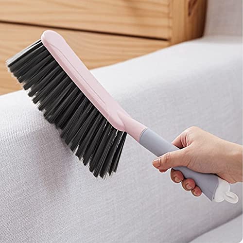 KPNG Soft Bristle Cleaning Brush Hand Brushs Bed Hair Dust Removal Scrubber Cleaner for Family Trip Sofa Furniture (Pack of-1, White) - Image 4