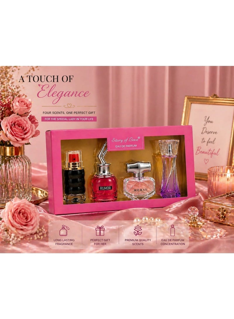 Influence Germany Story of Love Perfume Gift Set for Women - Image 1