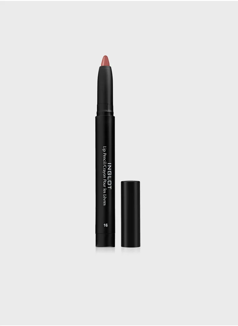 Inglot Lip Pencil Matte With Sharpner - 16