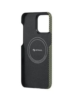 PITAKA iPhone 15Pro Case Fusion Weaving MagEZ 600D Back Cover / No Signal Interference / Wireless Charging Friendly / Camera Protection - Rhapsody  - Image 3
