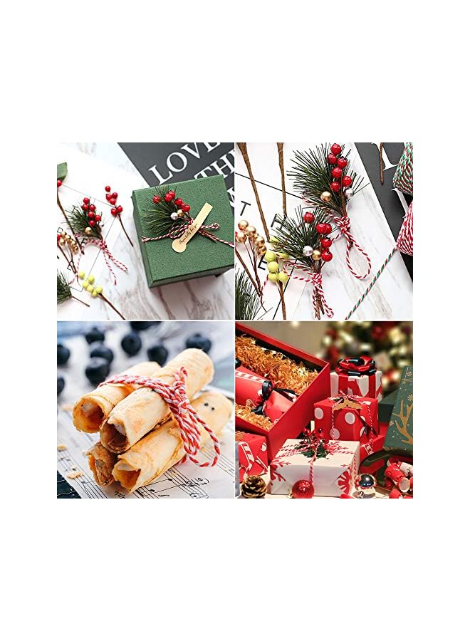 The Bros Red and White Twine, 656 Feet 200m Cotton Bakers Twine Perfect For Baking, Butchers, Crafts and Christmas Gift Wrapping  - Image 5
