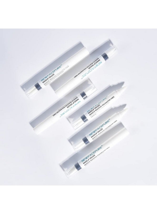 Newfacefure 2Pack Eyeliner Remover Eraser Pen, Eye Make Up Corrector, Easy To Remove And Correction Magnetic Eyeliner Fixer, Extract For Sensitive Skin Original (White -2) - Image 2
