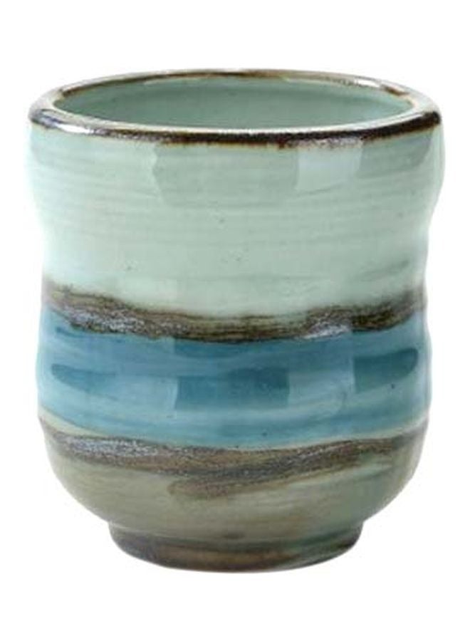 Vintage Simple Ceramic Hand Drawn Coffee Mug Gradient Water Cup  - Image 2