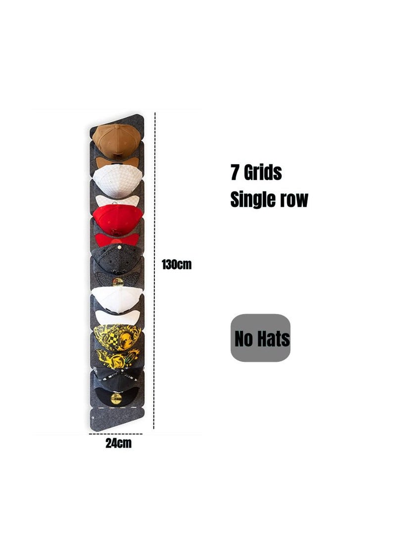 7 Grids Large Baseball Display Rack Door Back Wall Non-woven and Display Baseball Storage Hat Organizer Storage - Image 2