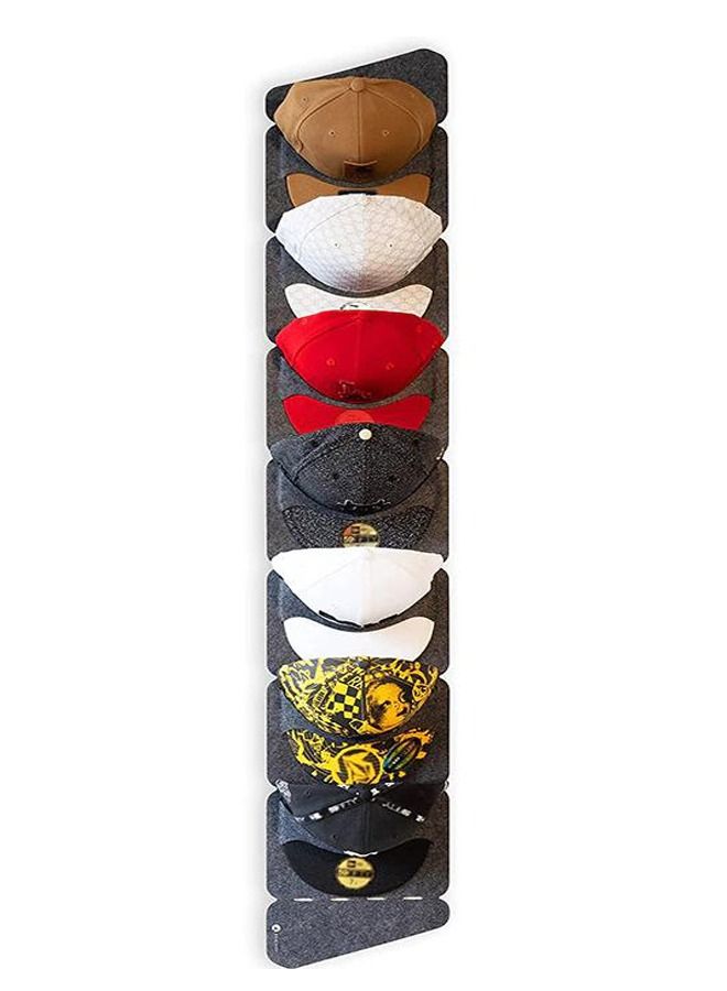 7 Grids Large Baseball Display Rack Door Back Wall Non-woven and Display Baseball Storage Hat Organizer Storage - Image 3