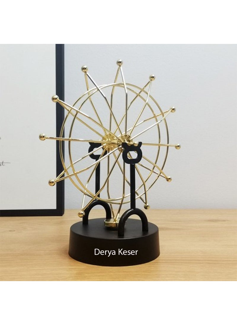 Keyfim Shop - Personalized Newton Balance Black Color Ferris Wheel - Image 1
