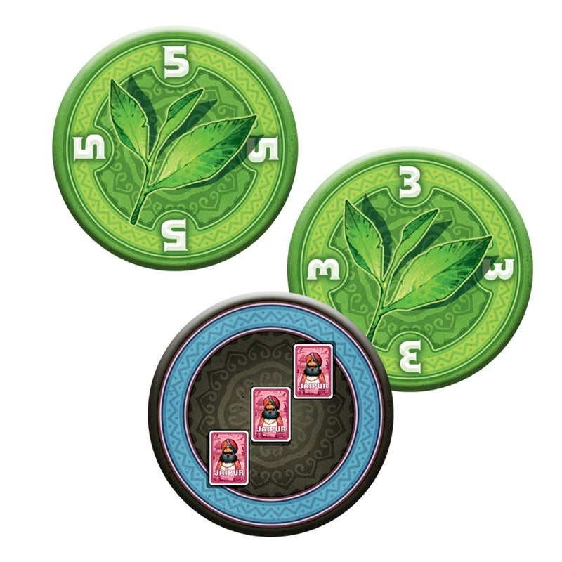 Asmodee لعبة الطاولة أسموداي جاياپور (الطبعة الجديدة) - مواجهة سريعة بين التجار، تجارة استراتيجية ولعبة سوق للأطفال والبالغين، للأعمار 10+، 2 لاعبين، مدة اللعب 30 دقيقة - Image 5