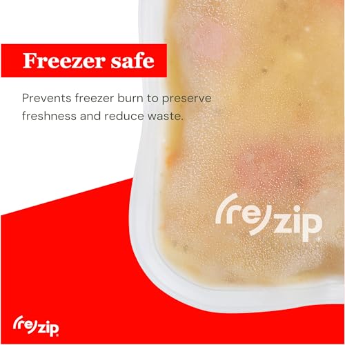Rezip (re) zip 8-Piece Deluxe Bundle Reusable Storage Bags | BPA-Free, Food Grade, Leakproof, Freezer and Dishwasher Safe (Green, Aqua) - Image 5