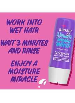 Aussie Aussie Total Miracle Hair Care Bundle: Shampoo, Conditioner, and 3 Minute Deep Treatment with Apricot & Macadamia Oil, Paraben-Free for Damaged Hair, 26.2 & 8 Fl Oz  - Image 4