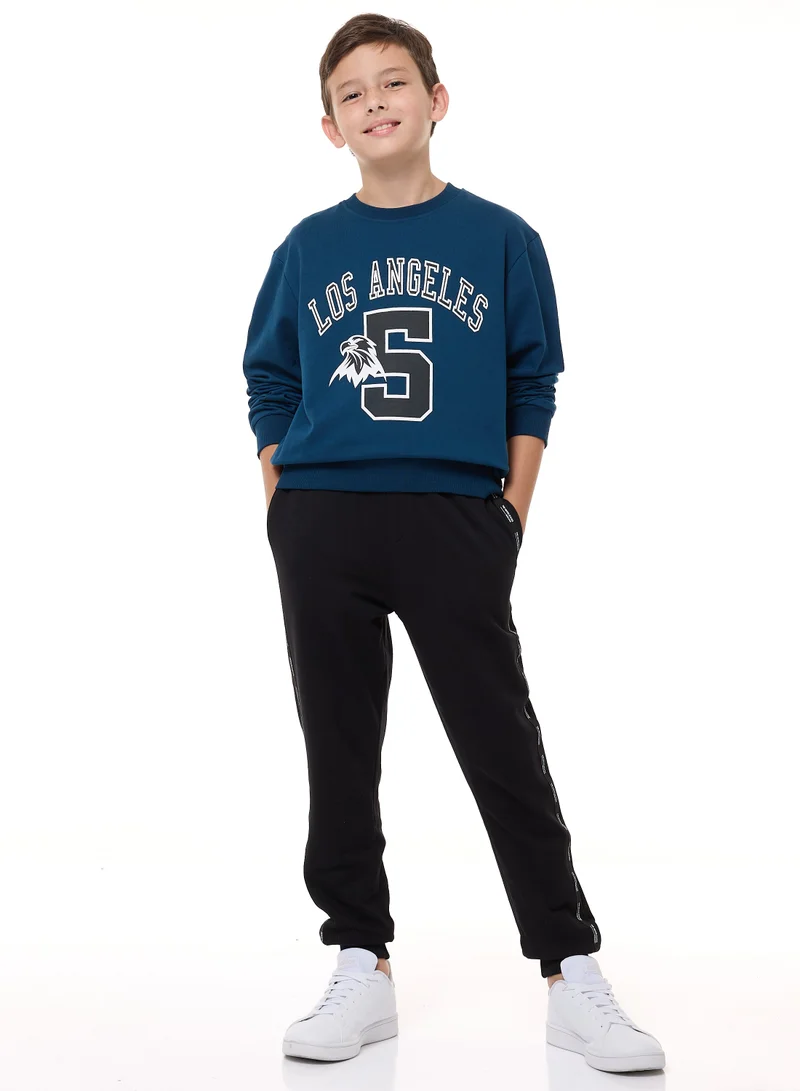victor and jane Boys' Sweatshirt  (8-14yrs) Navy
