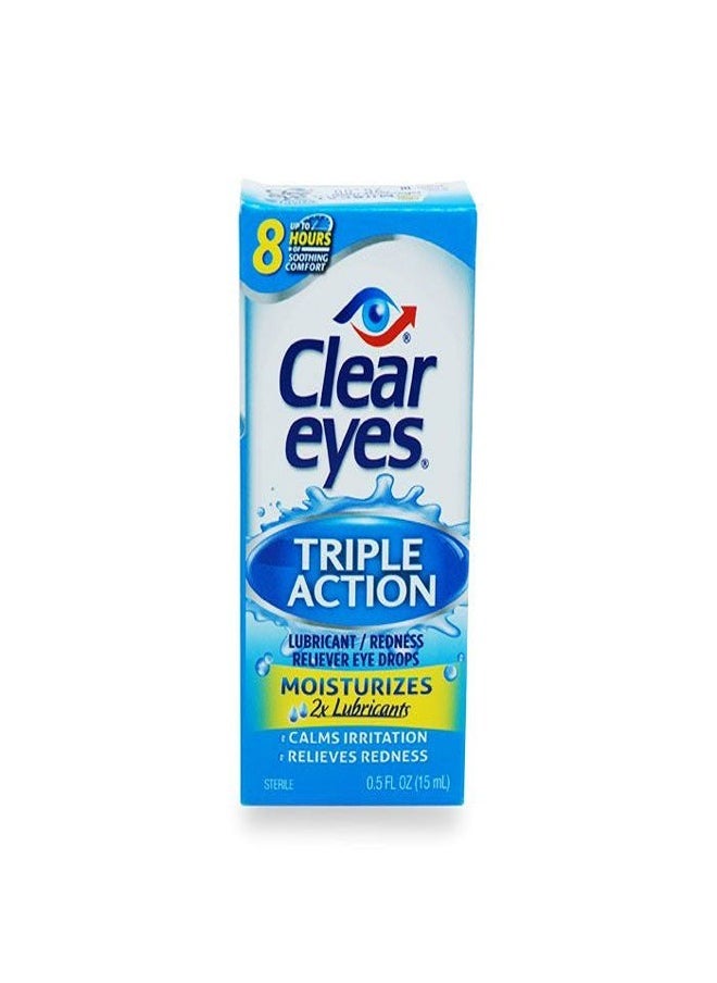 Generic clear eyes triple action 15ml 