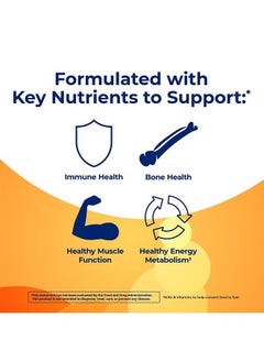 ONE A DAY Teen Multi+ Immunity Defense Vitamins, Multivitamin Gummies With Boost of Immunity Support with Vitamins A, C, D, E, Selenium & Zinc, 120 Count  - Image 3