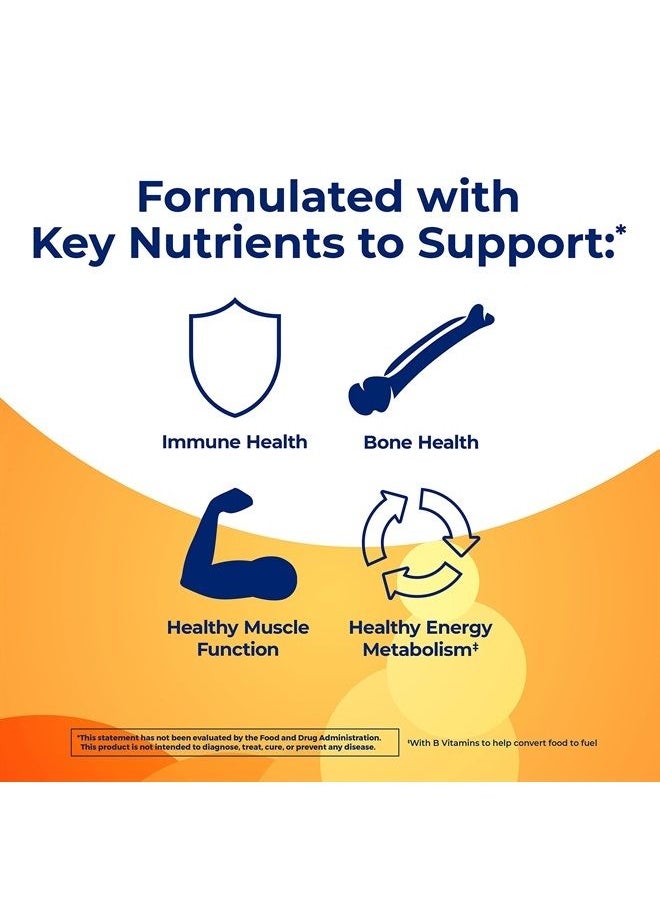 ONE A DAY - Teen Multi+ Immunity Defense Vitamins, Multivitamin Gummies With Boost of Immunity Support with Vitamins A, C, D, E, Selenium & Zinc, 120 Count - Image 1