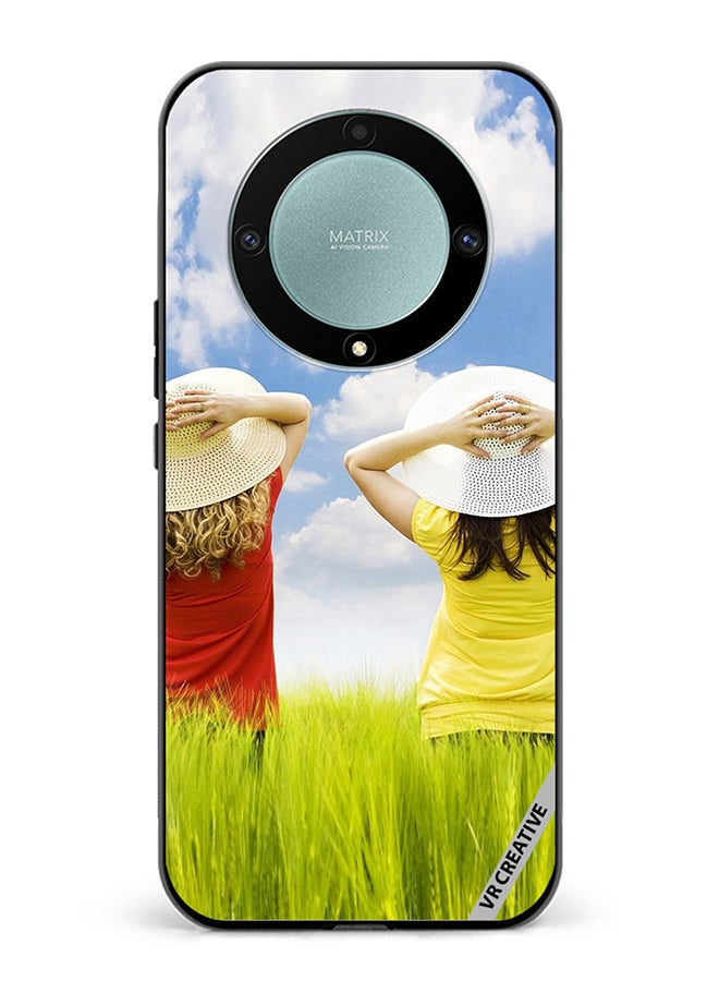 VR CREATIVE Protective Case Cover For Honor X9b Enjoying The Weather Design Multicolour - Image 1