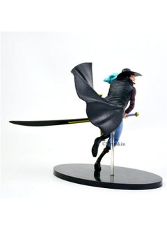 Trunkin Trunkin One Piece Dracule Mihawk Action Figure | Weeb Manga Collectible Action Figure | Polyvinyl Chloride Anime Figurine,Multicolor,8 X 3 cm  - Image 5