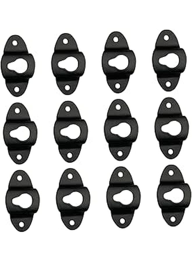 20PCS Iron Wall Mount Bracket Hanger Plate For Surround Sound Speaker Audio Box - Image 1